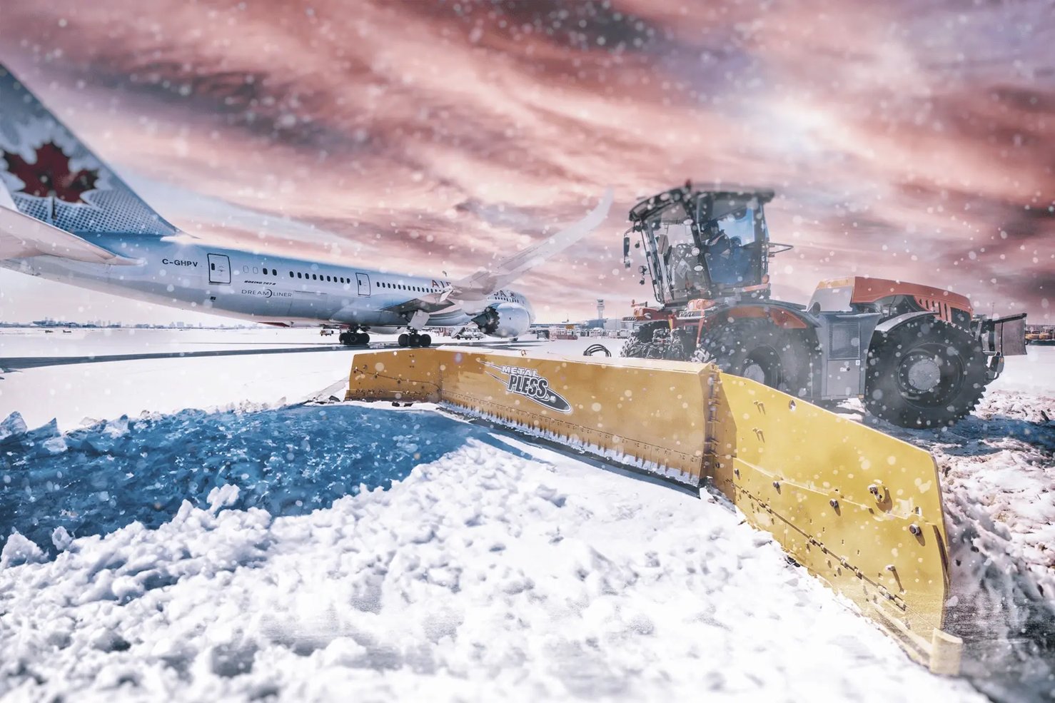 Clear runways Keep flights moving.